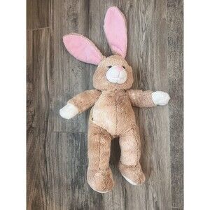 Build A Bear Plush Bunny Rabbit Easter Tan Brown Floppy Ears Soft Stuffed Animal